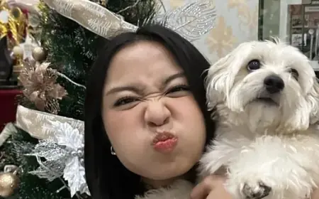 Bernadya Rayakan Natal 2025 Mudik ke Surabaya, Bagi-Bagi Kado dan Kenang 'Opa Santa'