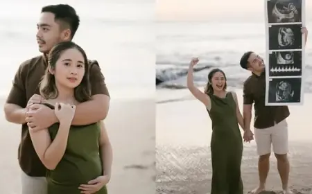 Hamil Anak Pertama, 7 Potret Baby Bump Gritte Agatha yang Sudah Terlihat