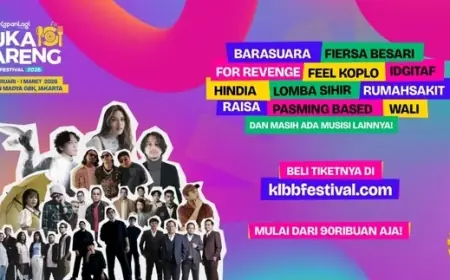 Line Up Resmi KapanLagi Buka Bareng Festival 2026: Ada For Revenge, Raisa dan Masih Banyak Lainnya!