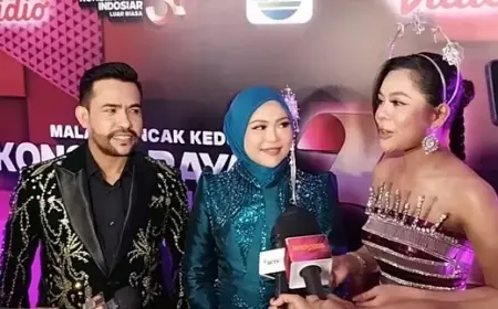 Fildan, Selfie, dan Melly Lee Puji Teknologi AI di Konser HUT 31 Indosiar