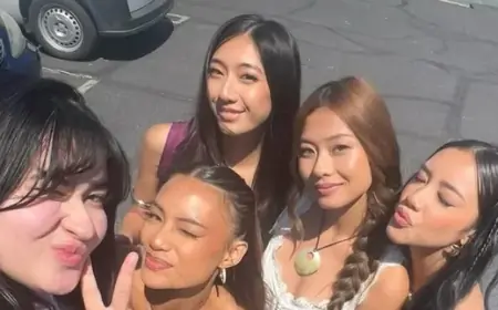 Stephanie Poetri Anak Titi DJ Produseri Lagu Remix dari no na Berjudul Sizzle