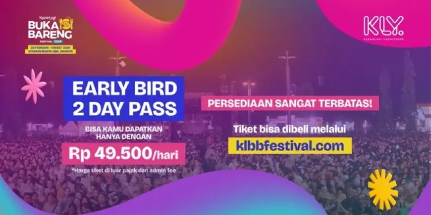 Tiket Early Bird KapanLagi Buka Bareng 2026 Resmi Dibuka Hari Ini, Jangan Sampai Kehabisan!