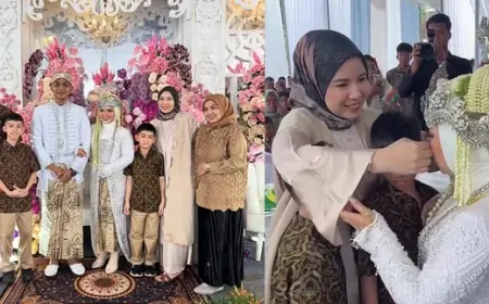 Tya Ariestya Tempuh 7 Jam Perjalanan Demi Hadiri Pernikahan Pengasuh Anaknya