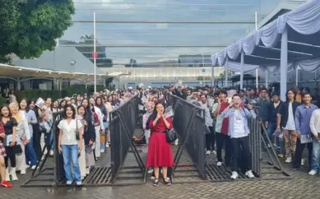 Antusiasme Peserta Ikut Audisi THE ICON INDONESIA, Ribuan Mimpi Siap Menjadi Bintang