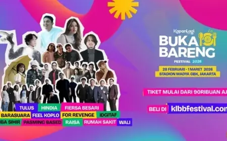KLBB Festival 2026 Hadirkan Promo Valentine, Tiket Berdua Lebih Hemat