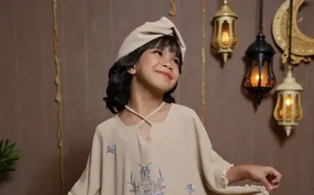 Ashrenia Syeikha Anak Randy Eks Repvblik Luncurkan Lagu 'Senyum Ramadhan'