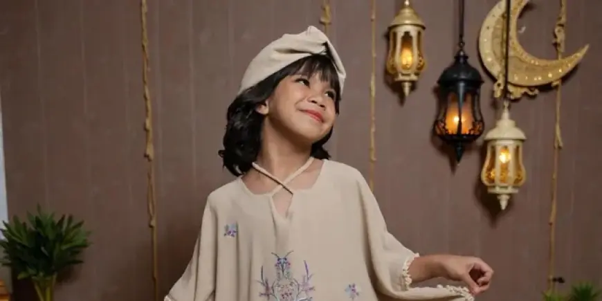 Ashrenia Syeikha Anak Randy Eks Repvblik Luncurkan Lagu 'Senyum Ramadhan'