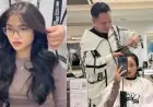 Gaya Rambut Baru Fuji, Panjang Berkilau Dengan Poni Tipis Yang Cantik