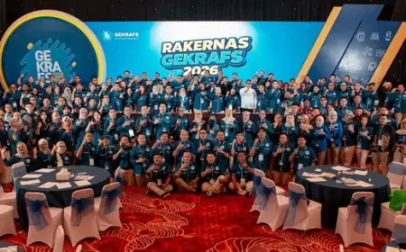 Raffi Ahmad hingga Melly Goeslaw Hadiri Rakernas GEKRAFS 2026