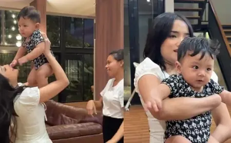 Tiga Minggu Tak Ketemu, Fuji Kegirangan Saat Akhirnya Jumpa Dengan Anak Erika Carlina
