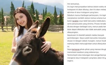 Iris Wullur Putuskan Tutup Akun Instagram, Ungkap Alasan Setelah 8 Bulan Berusaha