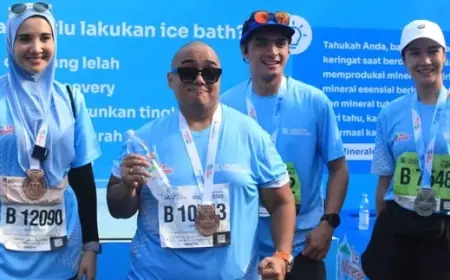Zaskia Sungkar dan Sederet Figur Publik Indonesia Lainnya Ceritakan Segarnya Le Minerale di Jakarta Marathon 2023