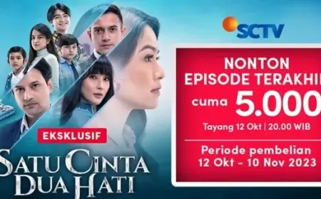 Eksklusif di Vidio, Saksikan Episode Terakhir Sinetron ‘SATU CINTA DUA HATI’ - Jangan Sampai Terlewat!