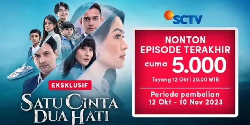 Eksklusif di Vidio, Saksikan Episode Terakhir Sinetron ‘SATU CINTA DUA HATI’ - Jangan Sampai Terlewat!